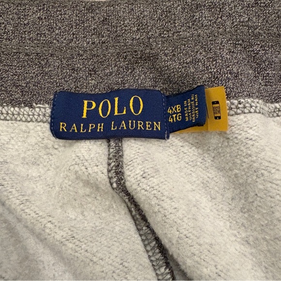 Polo Ralph Lauren Gray Jogger Sweatpants Drawstring Waist - Picture 7 of 7